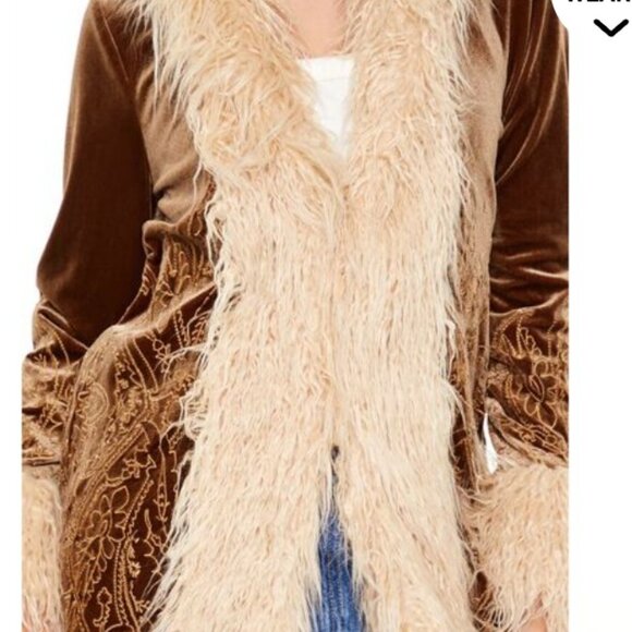 Penny Lane bohemian hippie coat nwt plus size - Picture 4 of 4